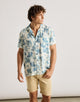 Camisa Manga Corta Azul - Papan
