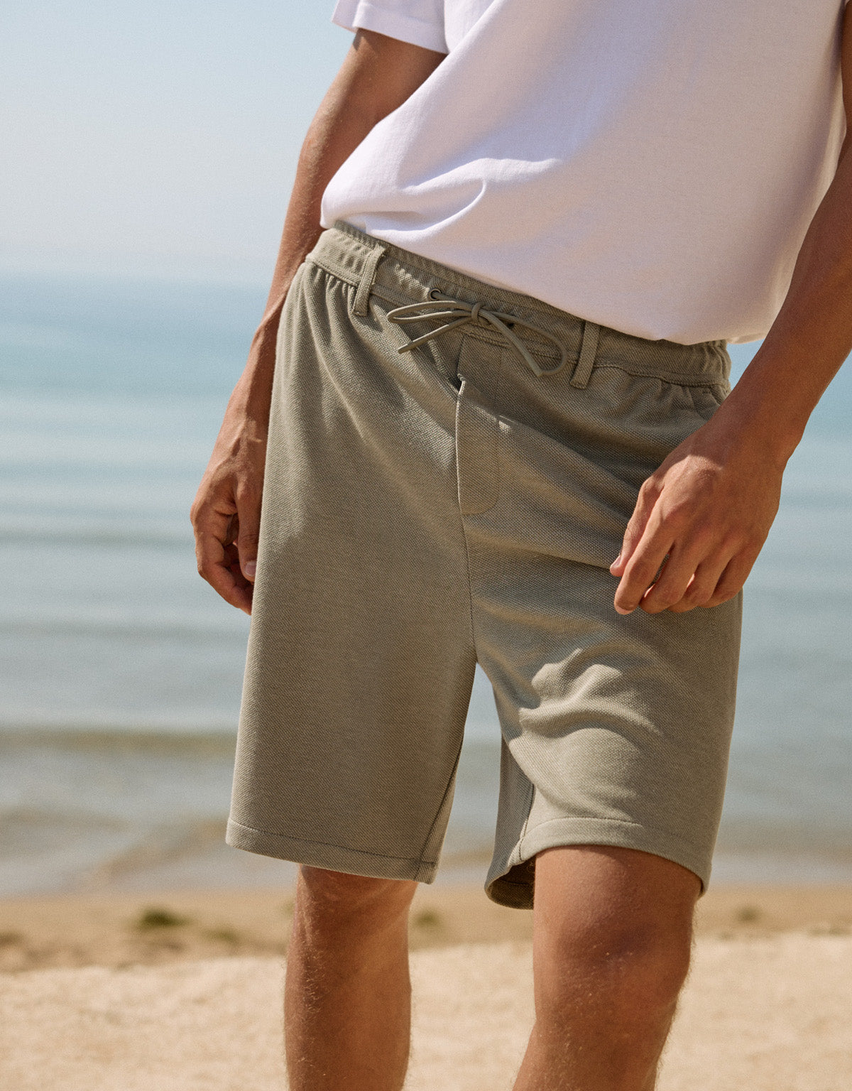 Khaki Bermuda Shorts - Player