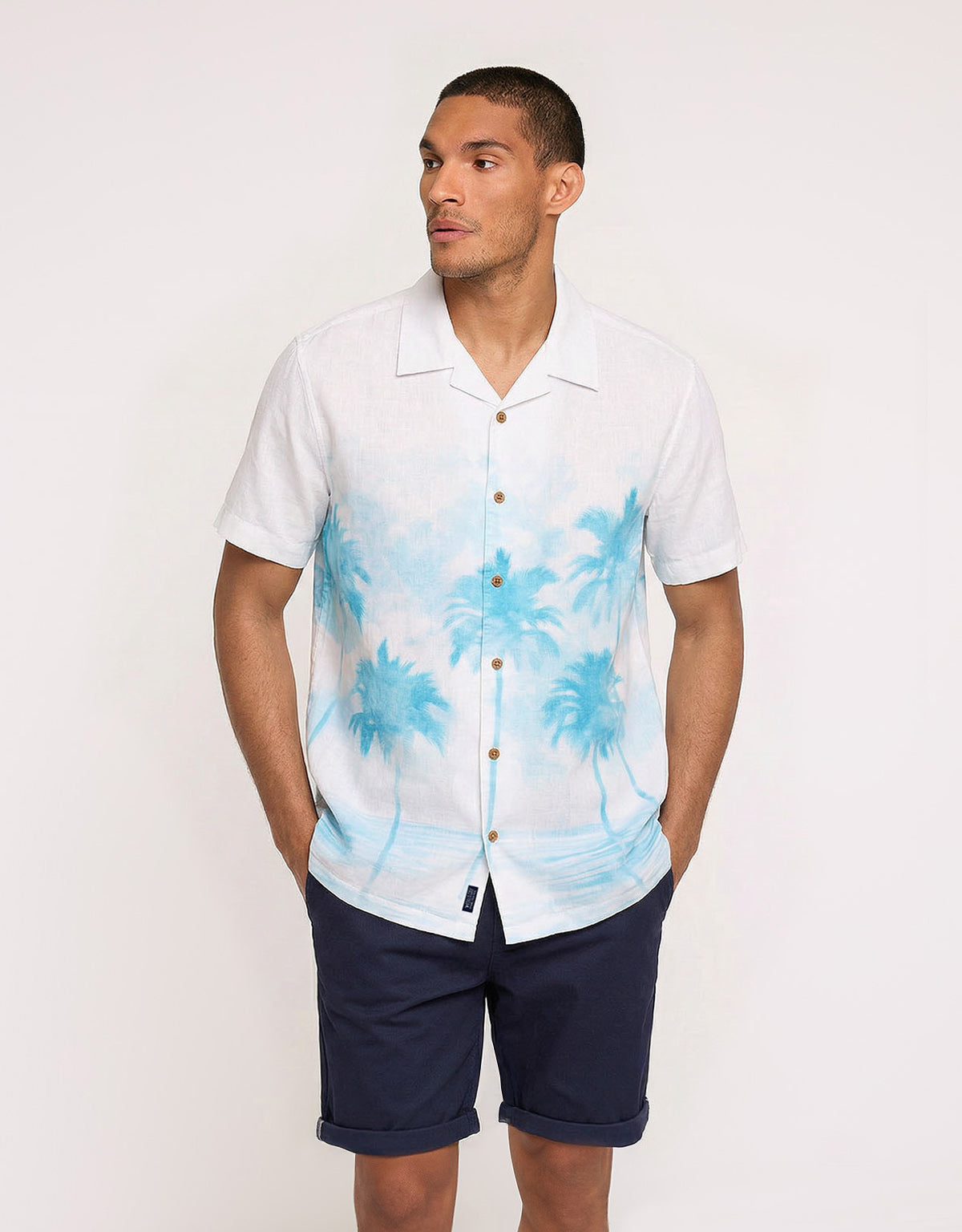 Camisa Manga Corta Blanca - Cornell