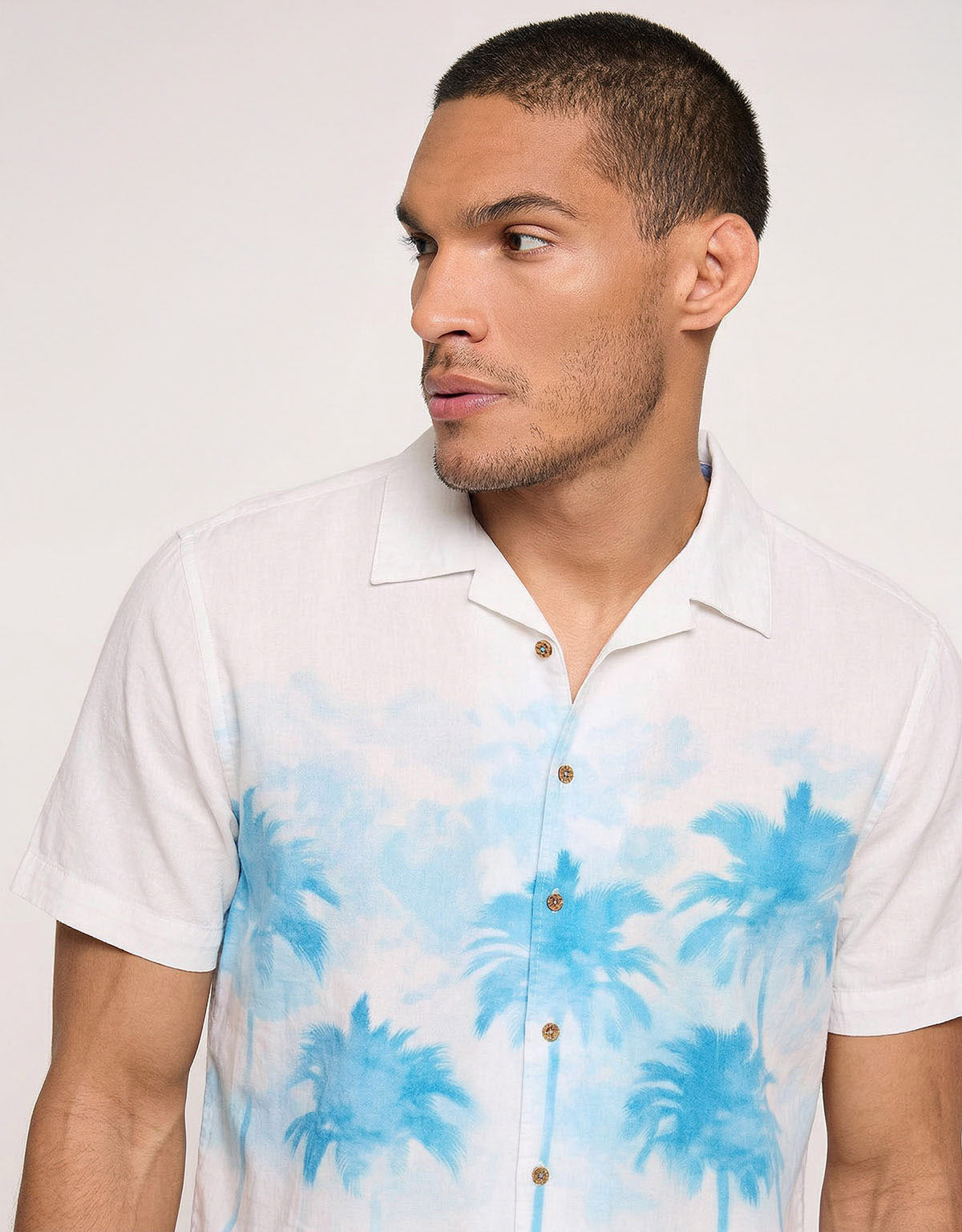 Camisa Manga Corta Blanca - Cornell 4