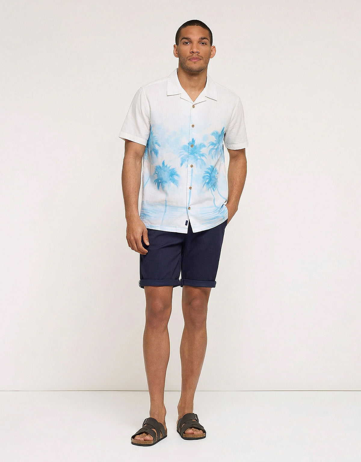 Camisa Manga Corta Blanca - Cornell 5