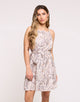 Vestido Corto Beige - Mozota