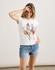 Camiseta Manga Corta Blanco - Figureti