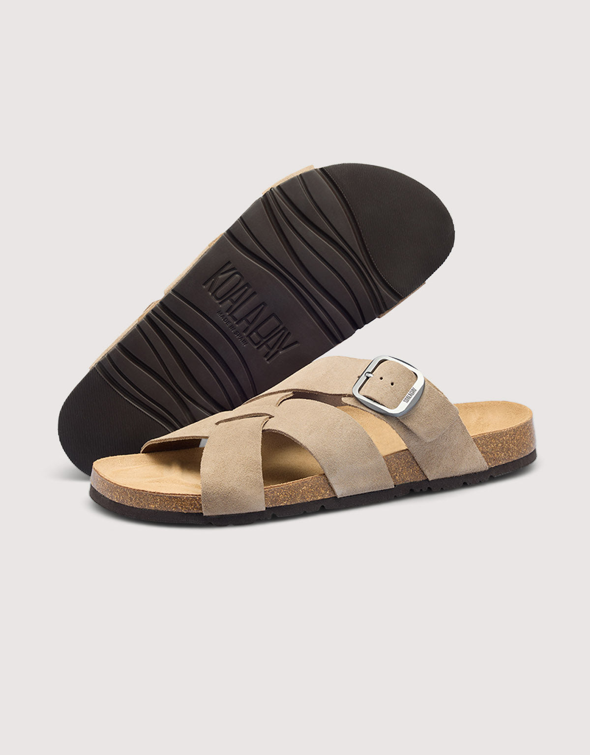 Sandalia Bio Leather Stone - Corbett
