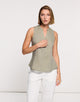 Camisa Tirantes Caqui - Nurita