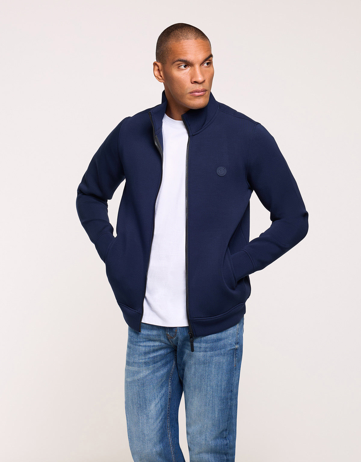 Navy Blue Jacket - Cambe