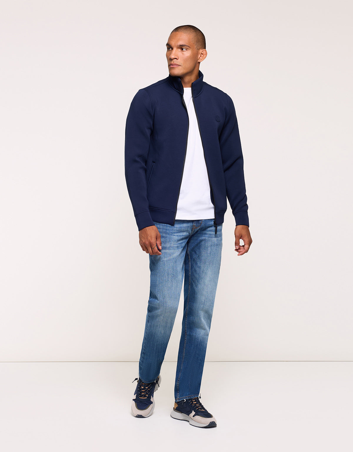 Navy Blue Jacket - Cambe