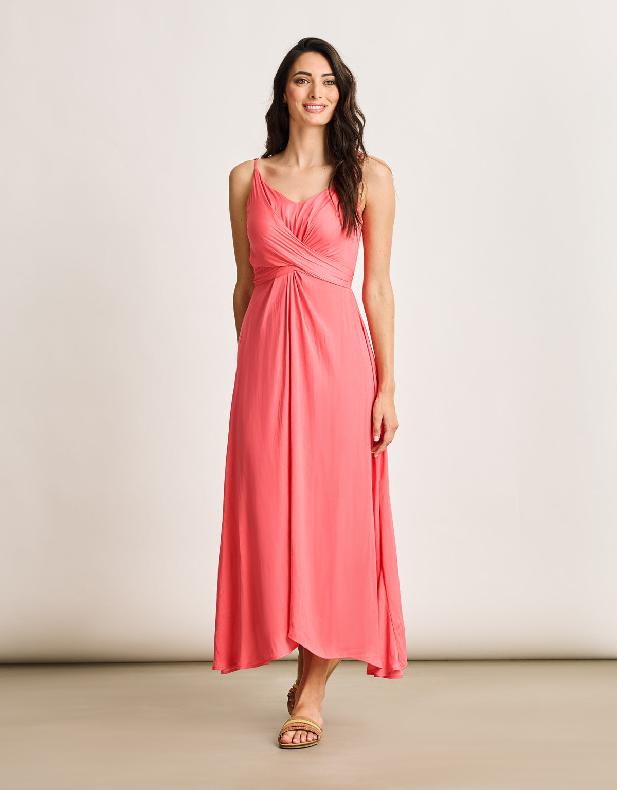 Vestido Largo Coral - Moniti