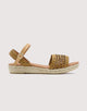 Brown Wedge Sandals- Ginger
