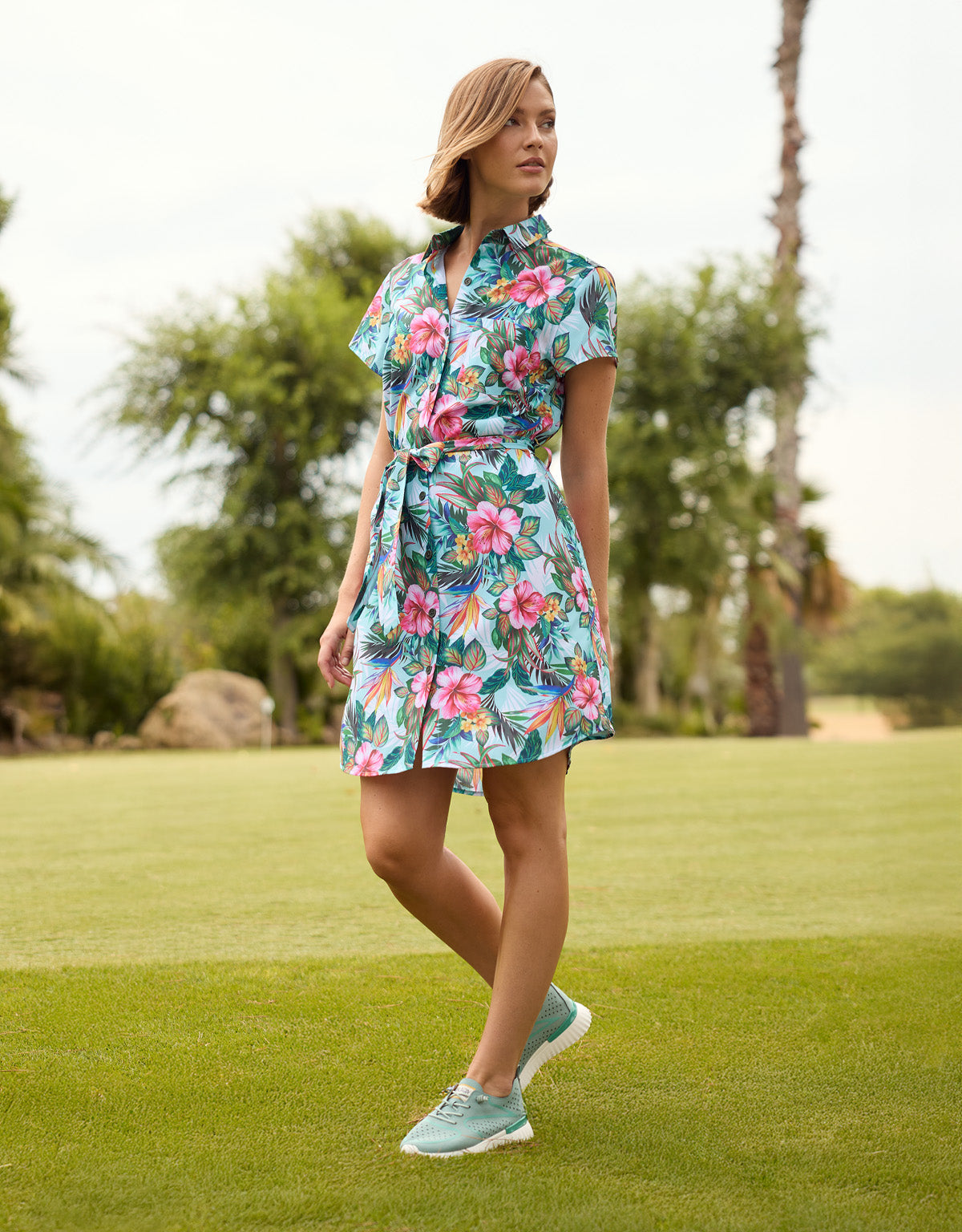 Short Multicolor Dress - Orante