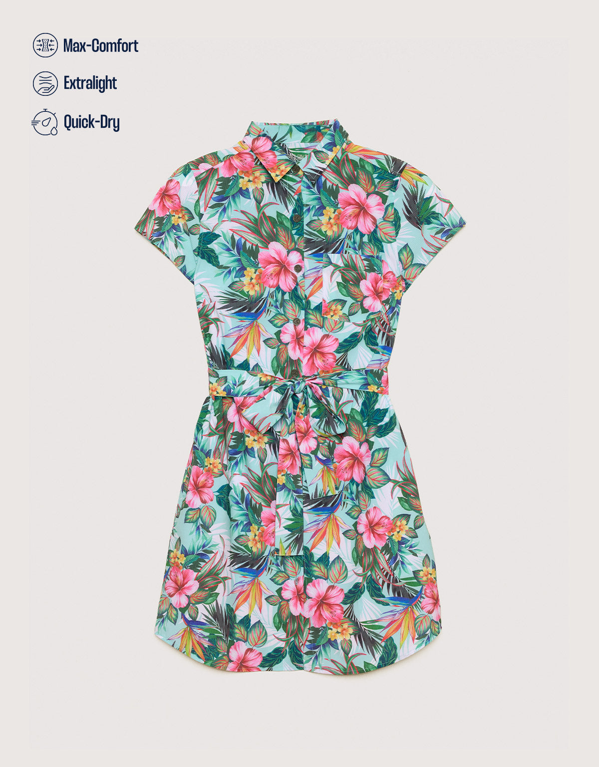 Short Multicolor Dress - Orante
