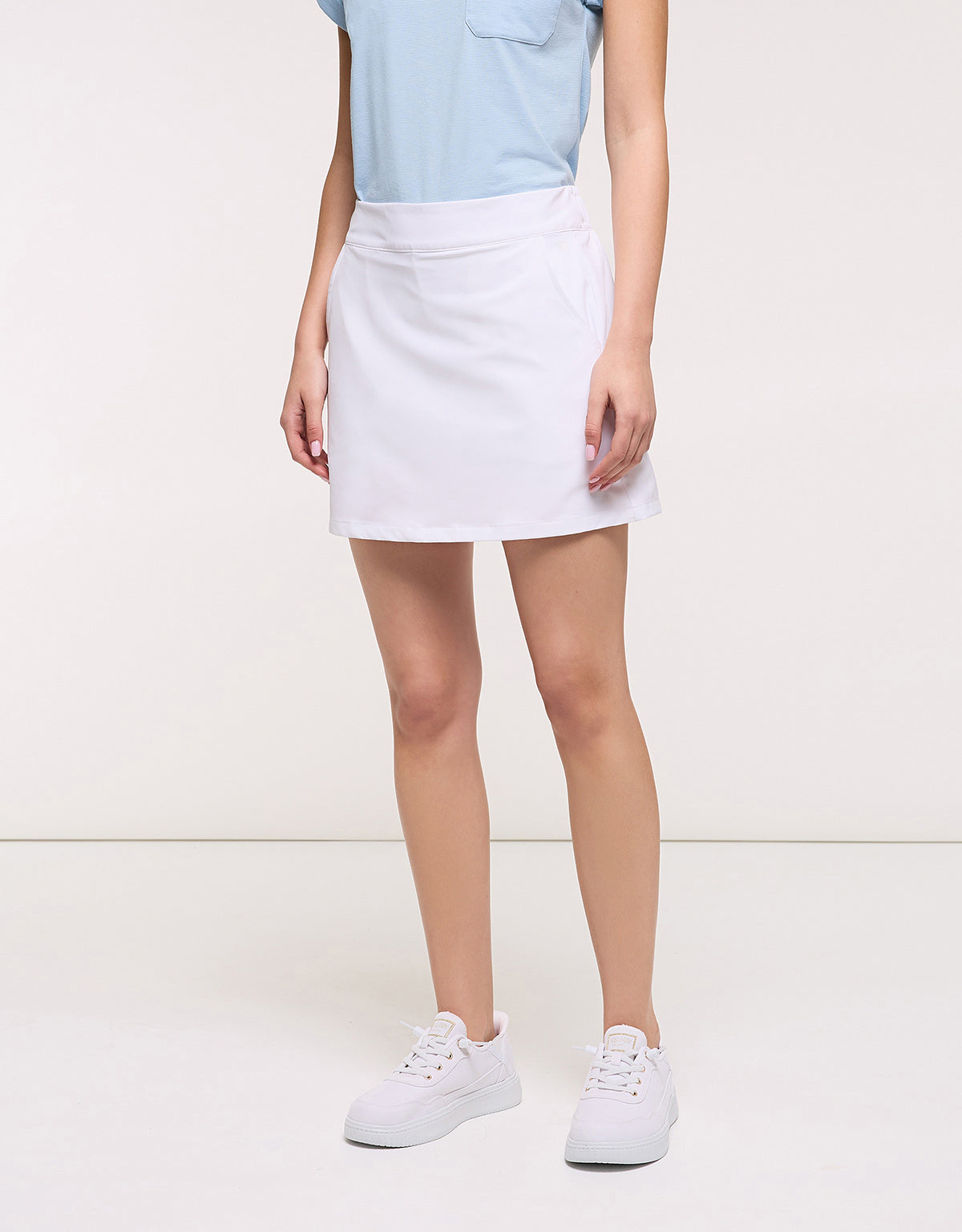 Falda Mini Blanco - Fabort 2