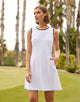 Short White Dress - Botaya