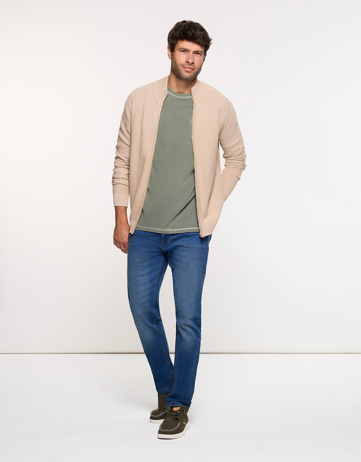 Cárdigan Beige - Royal 6