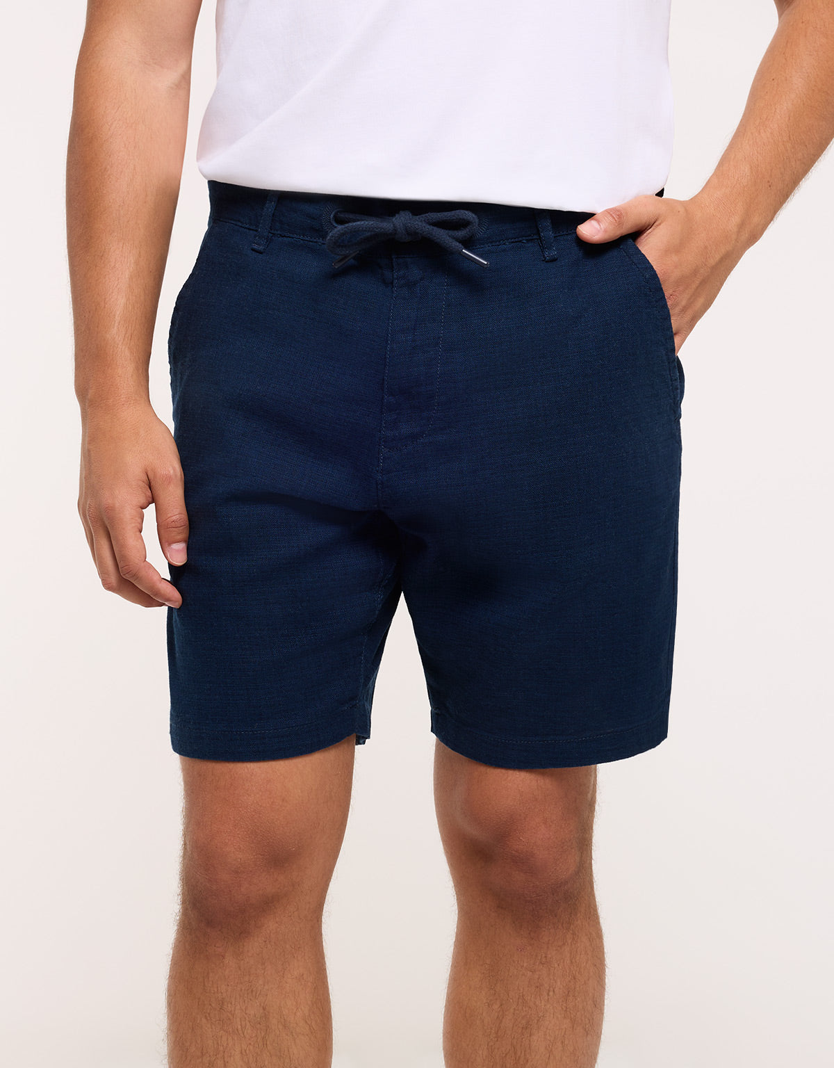 Navy Blue Bermuda Shorts - Nafio Dos