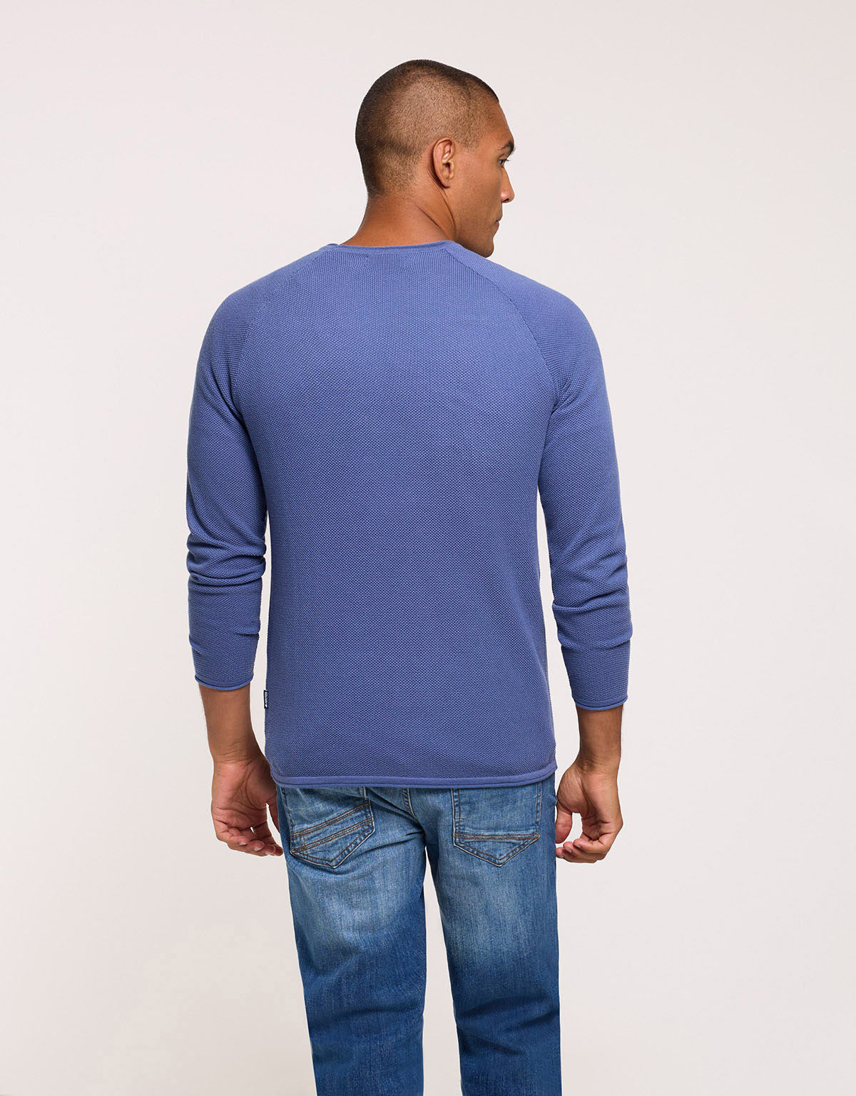 Blue Long-Sleeve Sweater - Forz