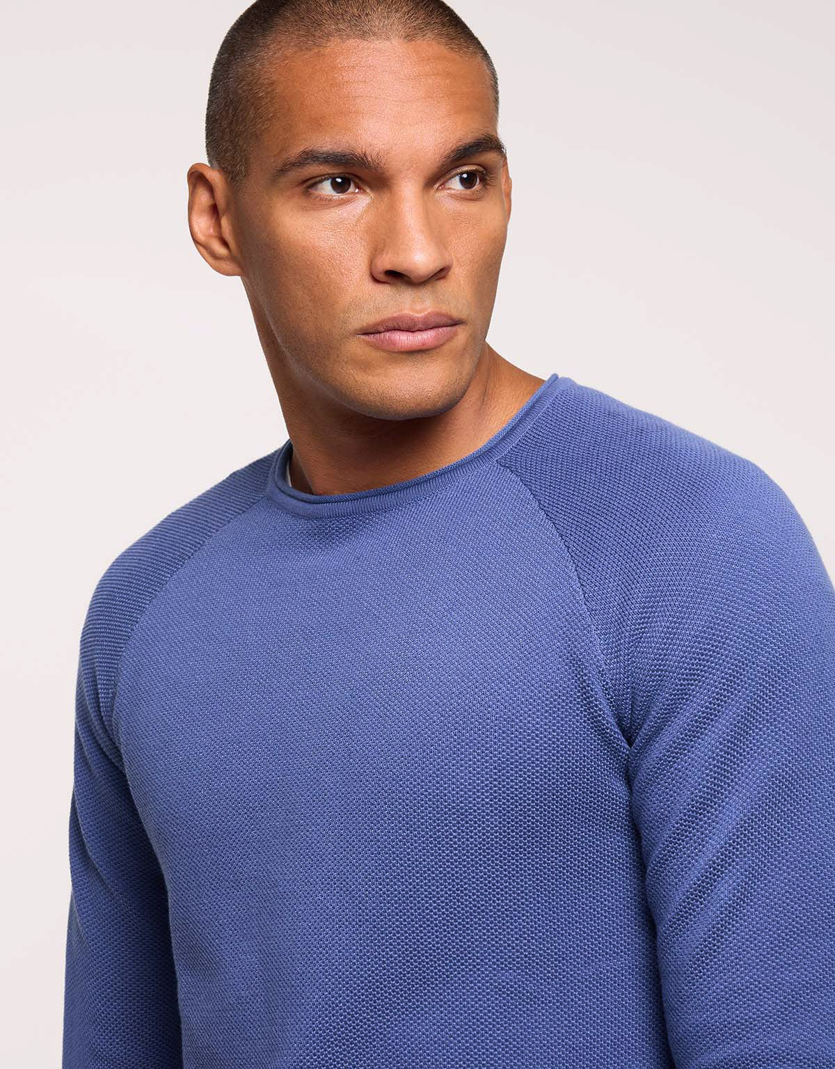 Blue Long-Sleeve Sweater - Forz