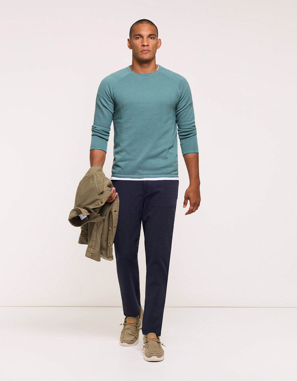 Green Long-Sleeve Sweater - Forz