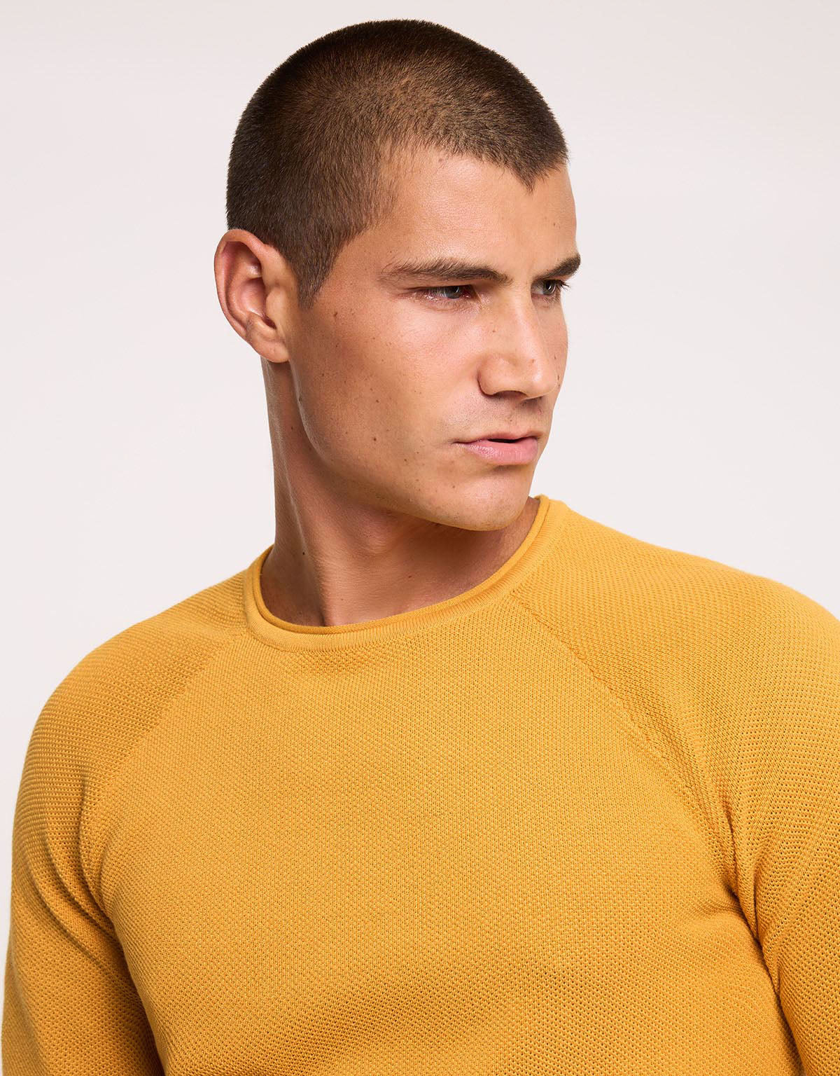 Yellow Long-Sleeve Sweater - Forz