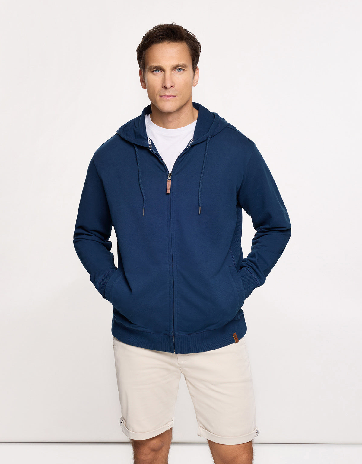 Sudadera Con Capucha Azul Marino - Wilbur