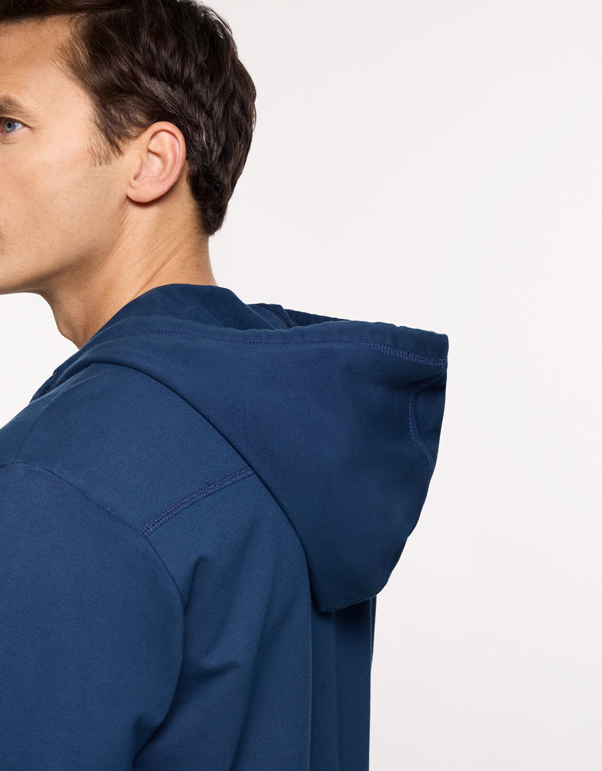 Sudadera Con Capucha Azul Marino - Wilbur