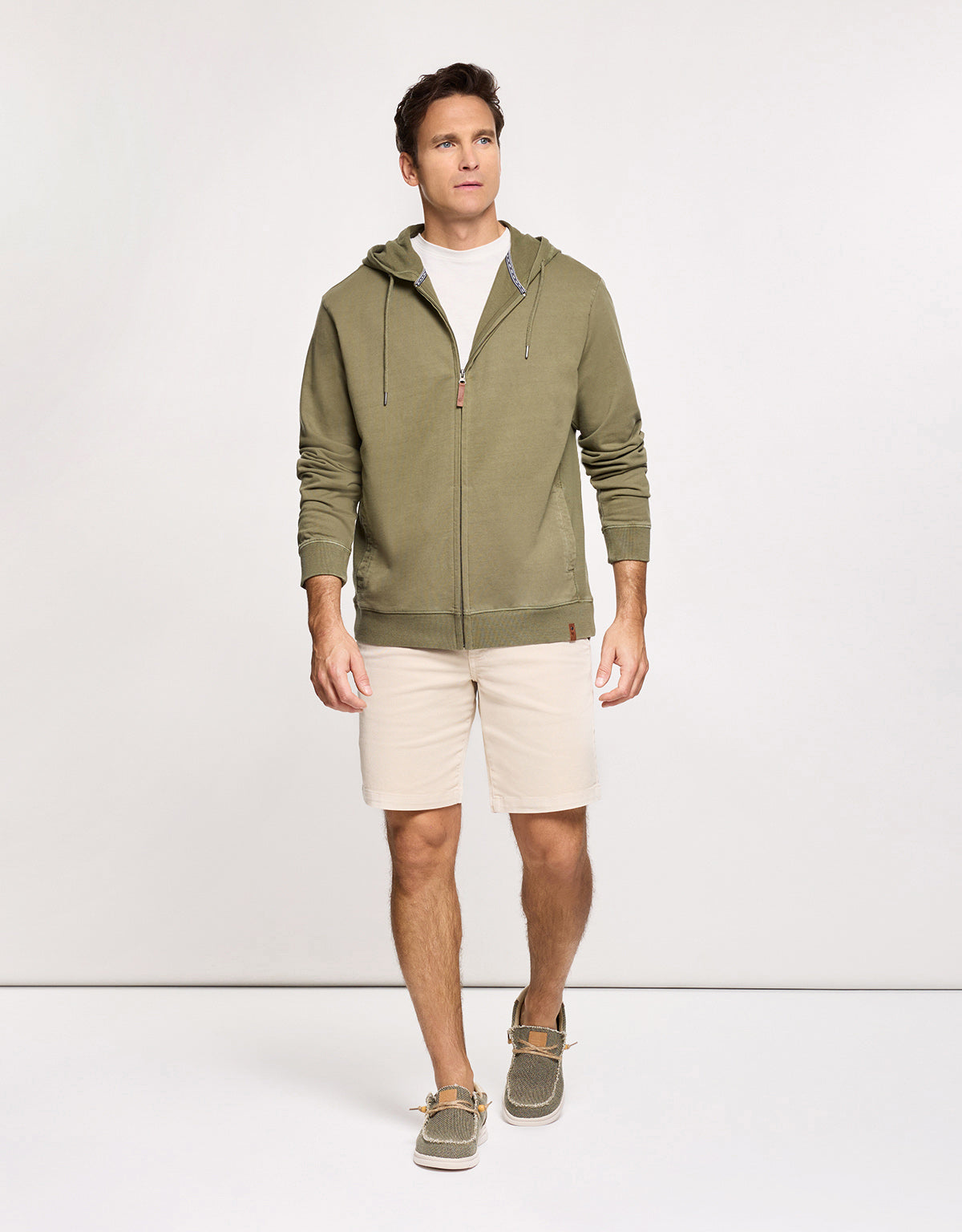 Sudadera Con Capucha Caqui - Wilbur 8
