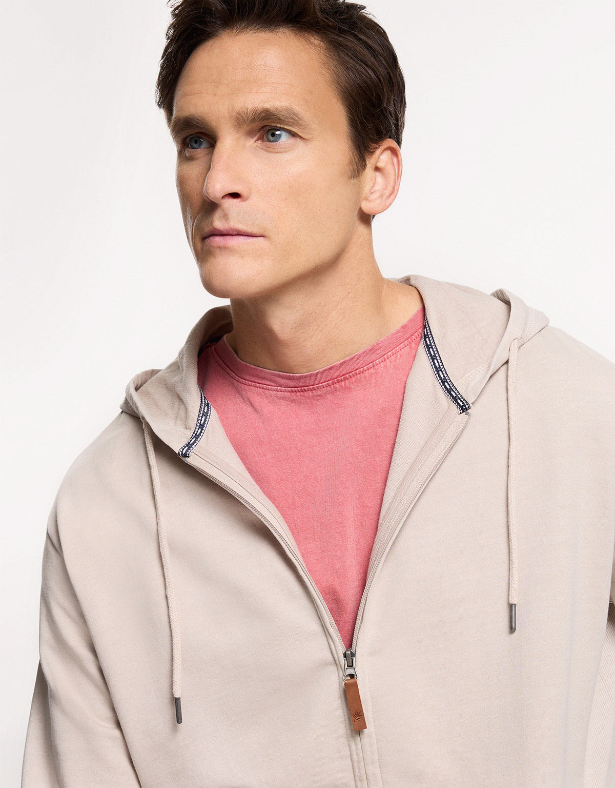 Sudadera Con Capucha Beige - Wilbur