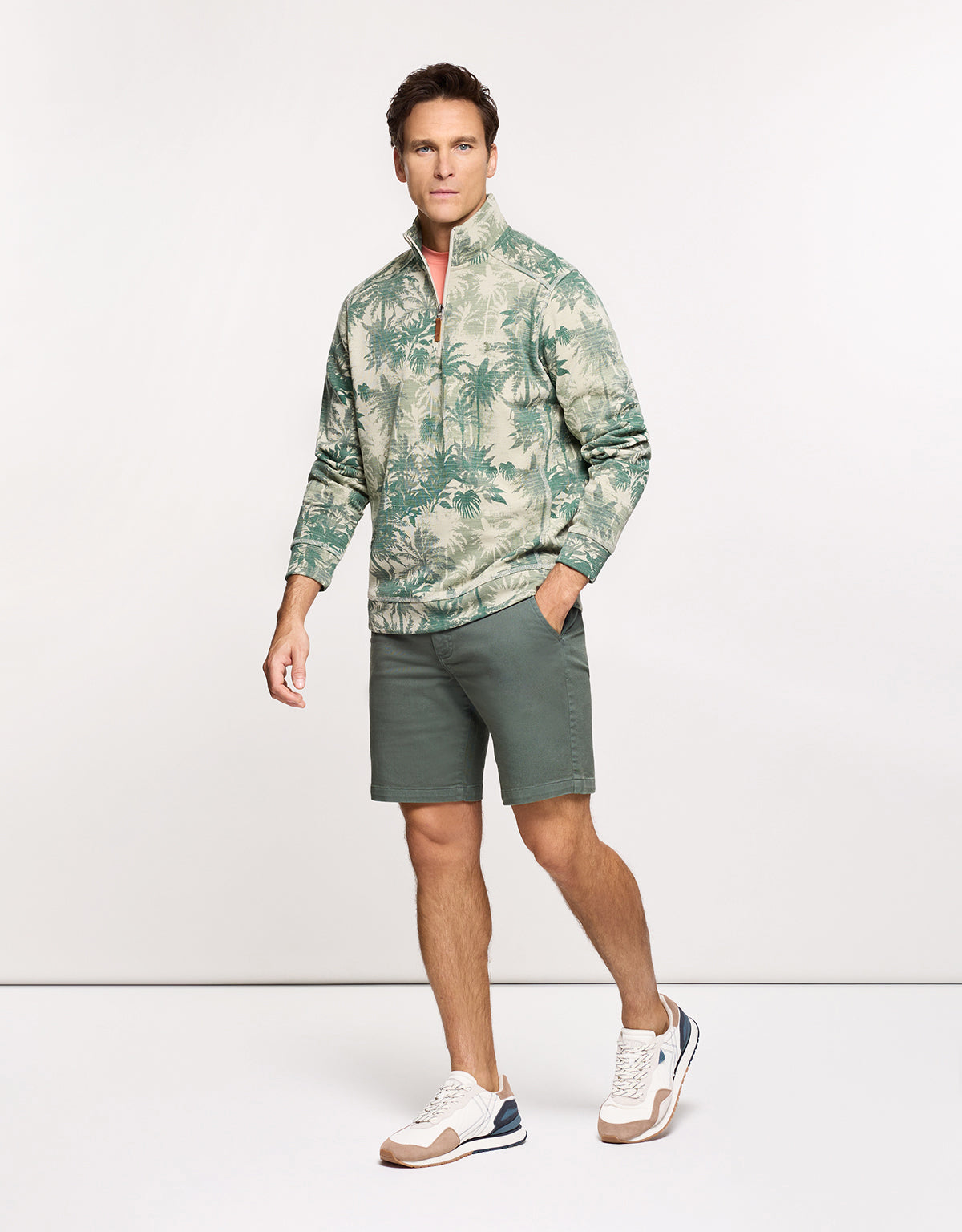 Green Sweatshirt - Mans