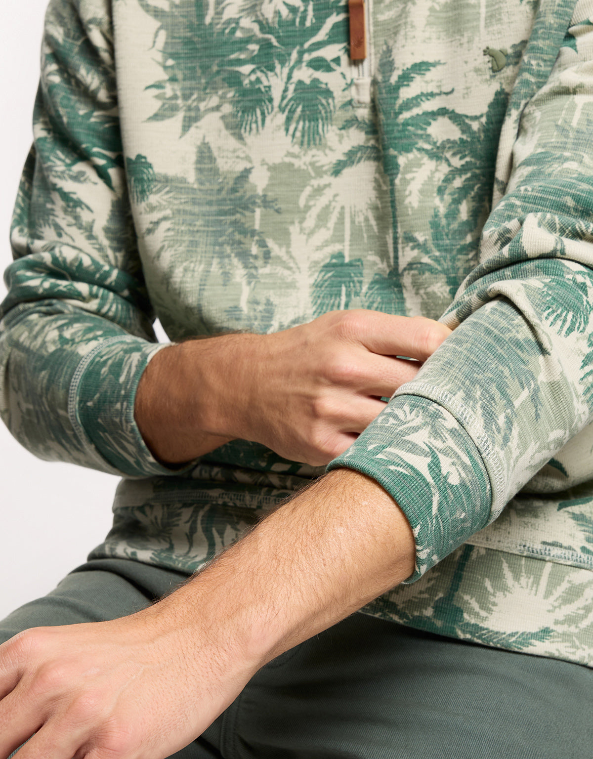 Green Sweatshirt - Mans