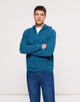 Sudadera con Capucha Azul - Camies