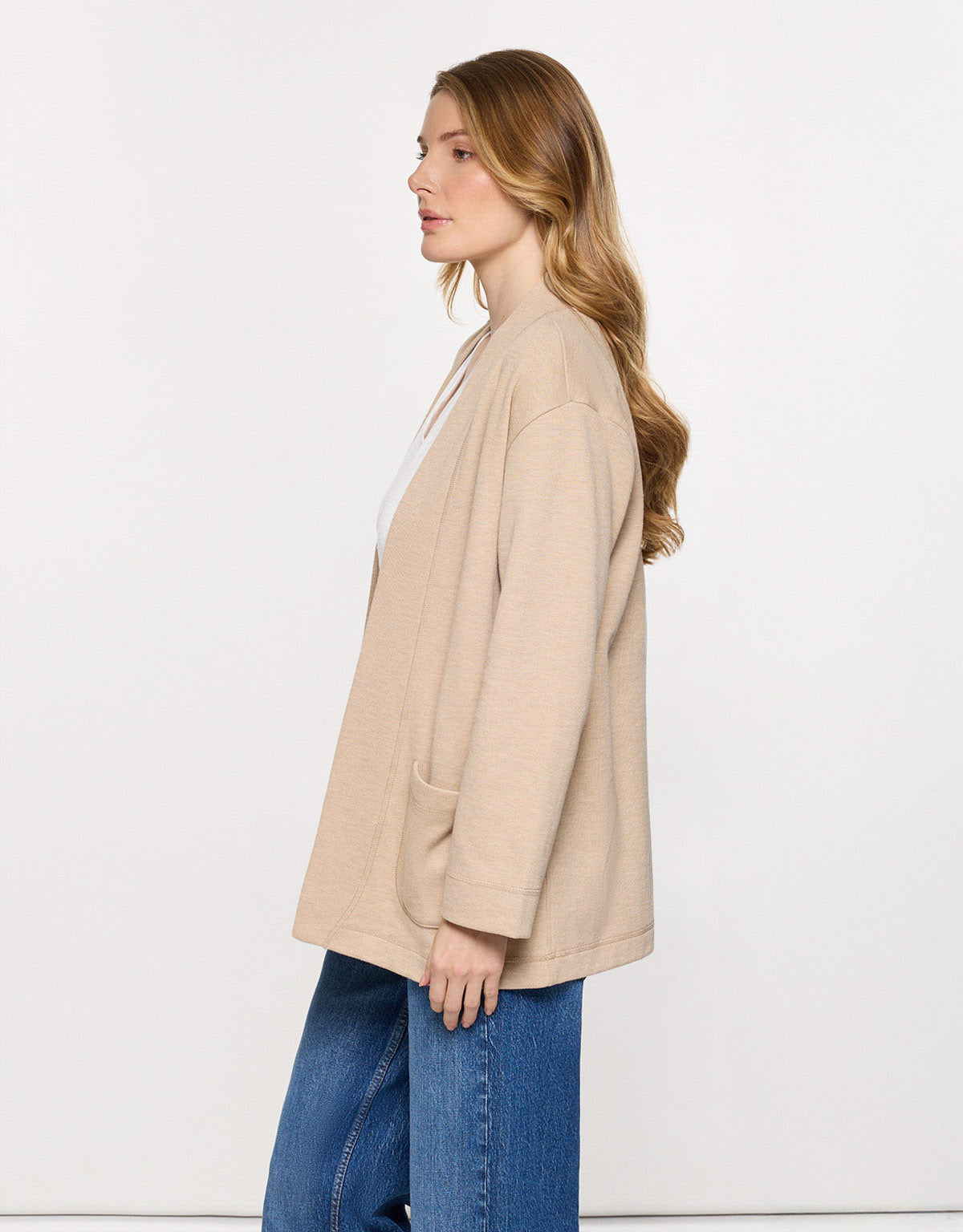 Beige Cardigan - Bowen