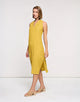 Yellow Midi Dress - Samiraves