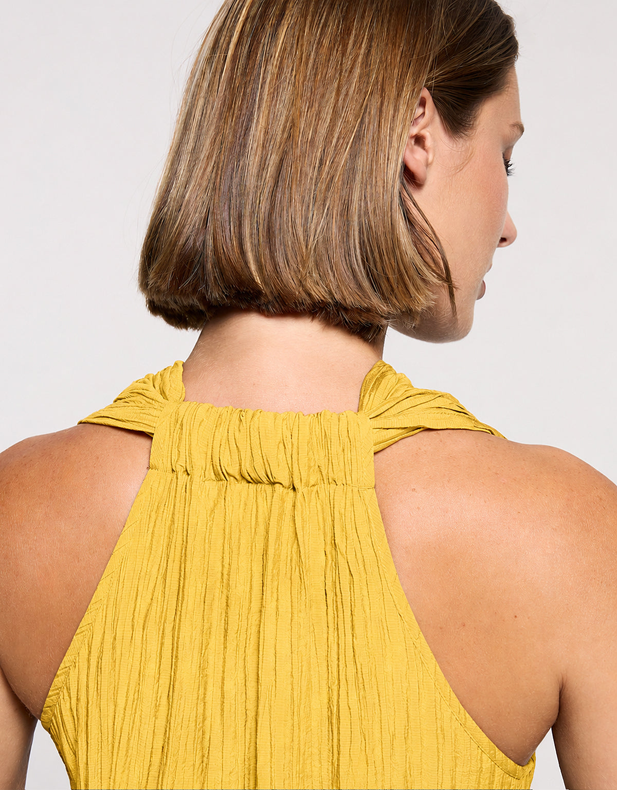 Yellow Midi Dress - Samiraves