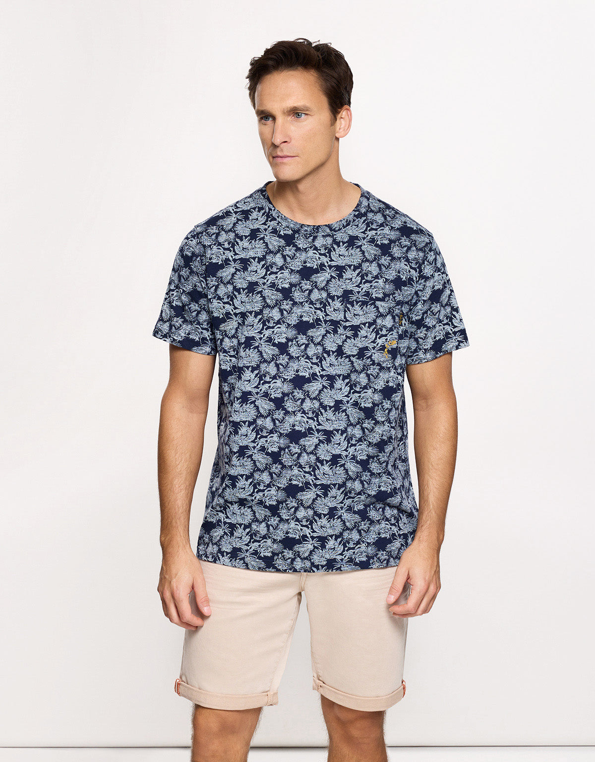 Camiseta Manga Corta Azul Marino - Baffin 1
