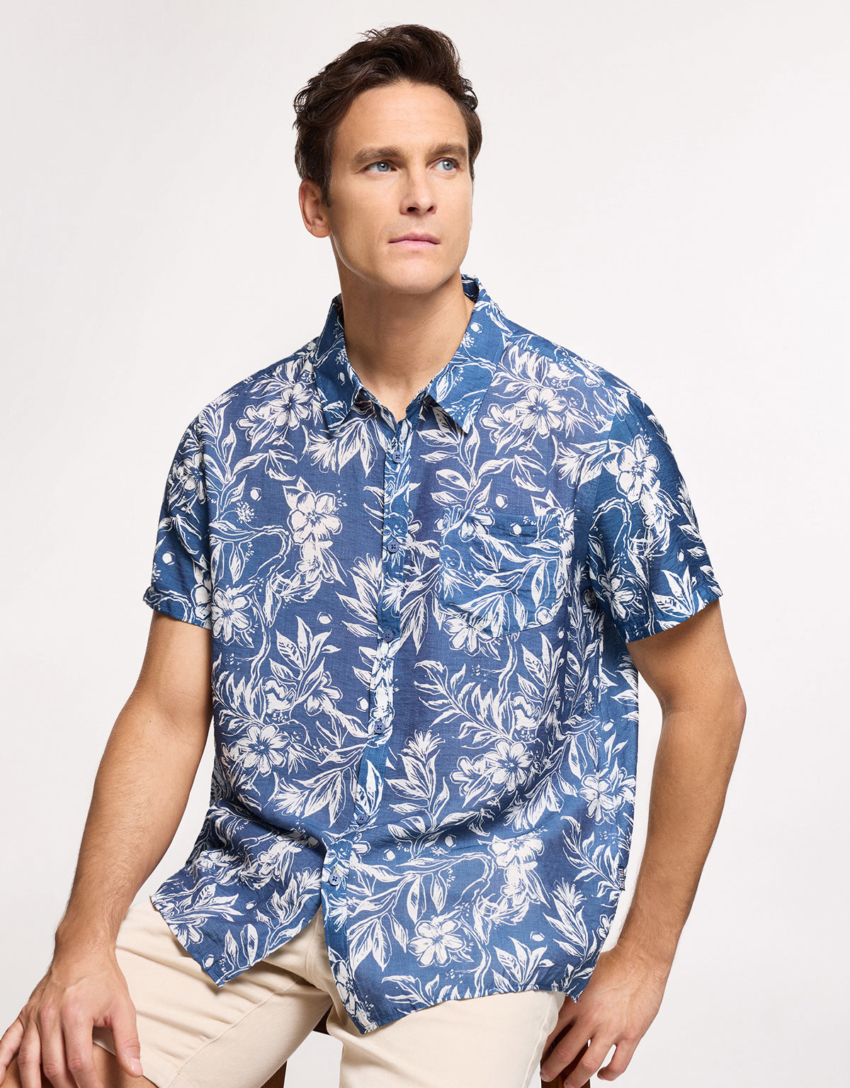 Camisa Manga Corta Azul Marino - Westcoast 2
