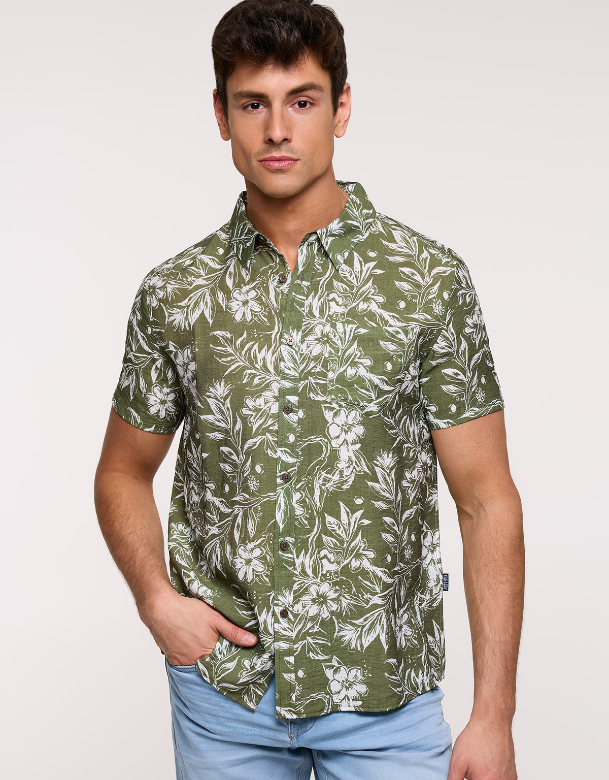 Camisa Manga Corta Caqui - Westcoast 2