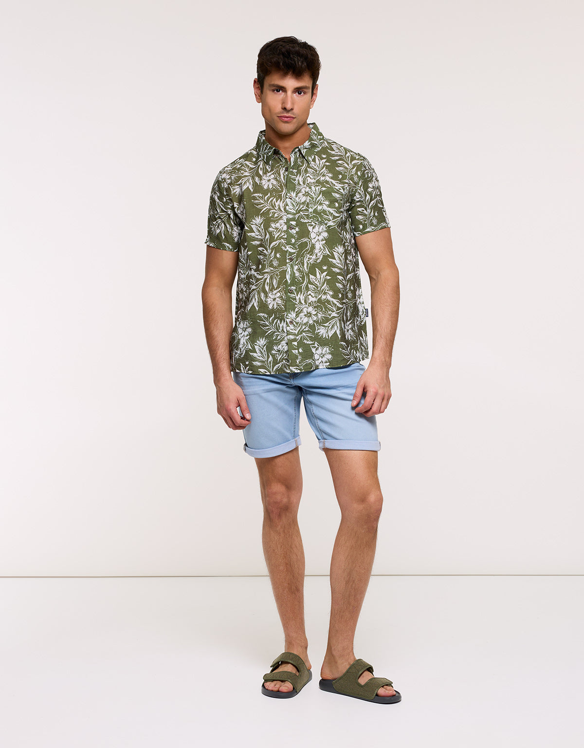 Camisa Manga Corta Caqui - Westcoast 5