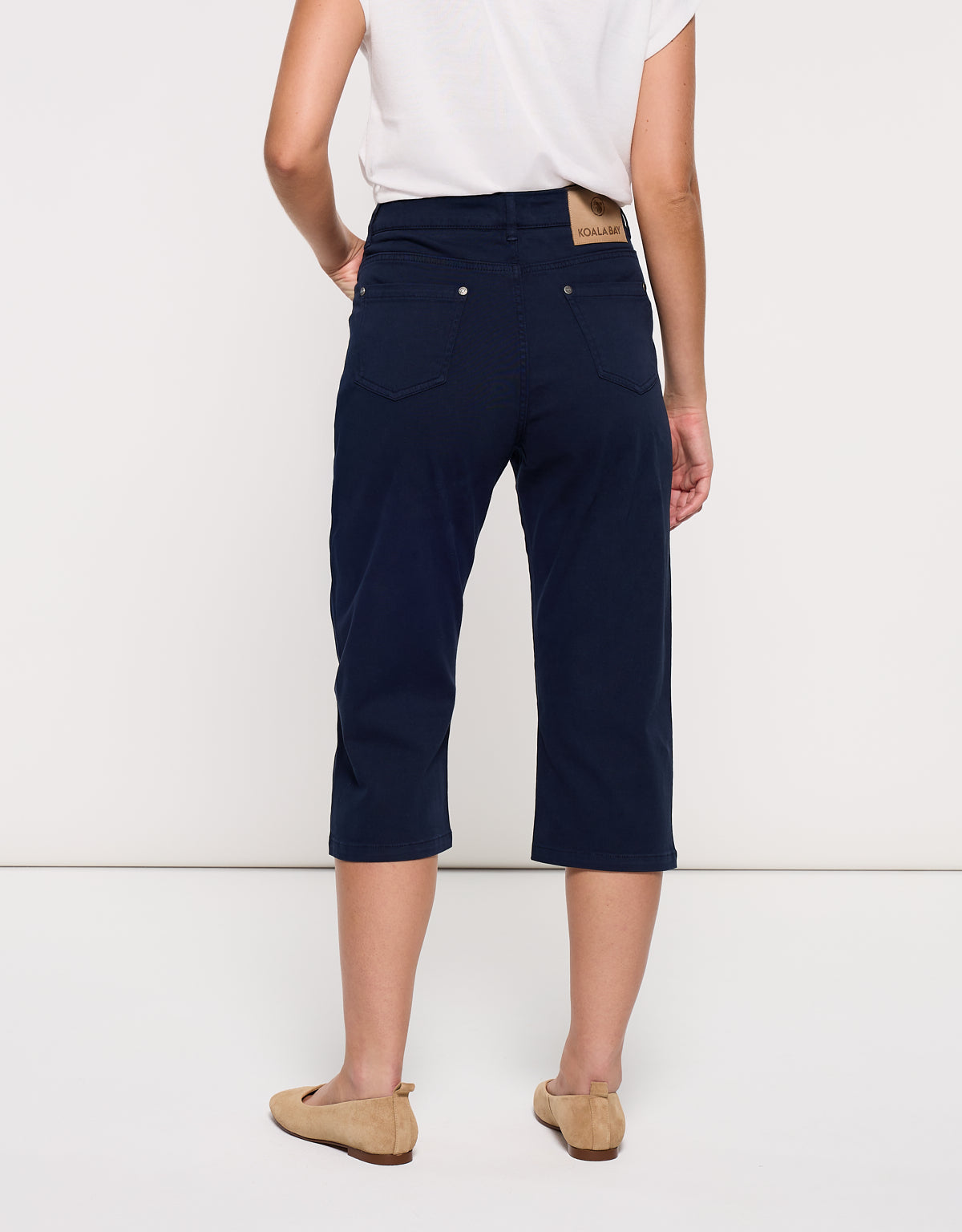 Pantalón Pirata Azul Marino - Capriela 4