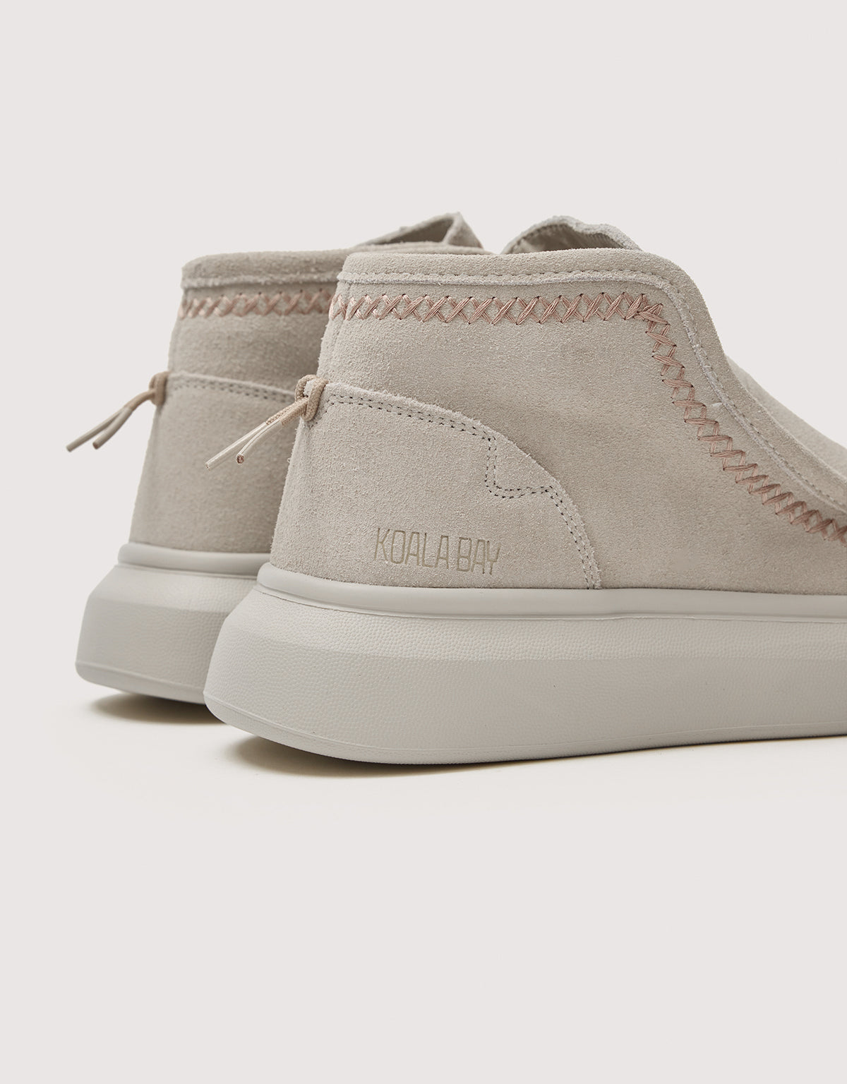 Beige Suede Ankle Boots - Tundra