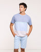 Blue Short Sleeve T-Shirt - Galosa