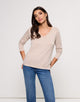 Camiseta Manga Larga Beige - Imarama 1