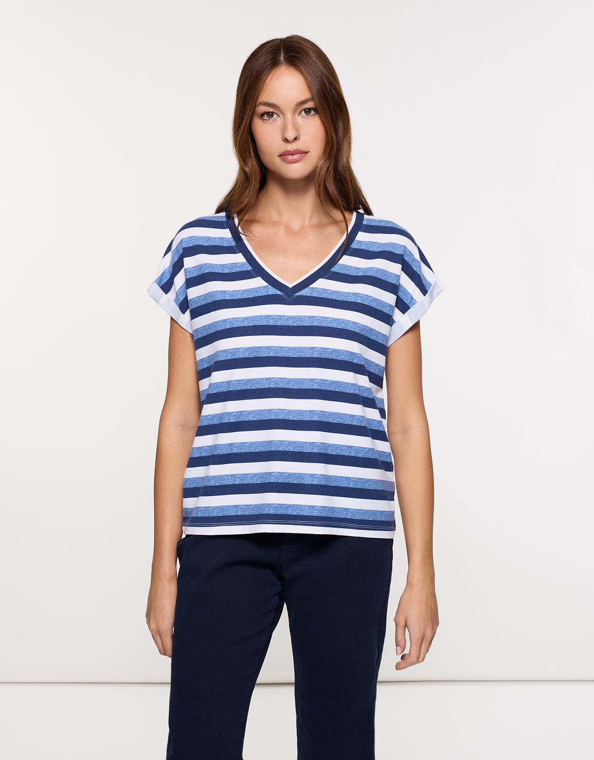 Camiseta Manga Corta Azul - Mavix 