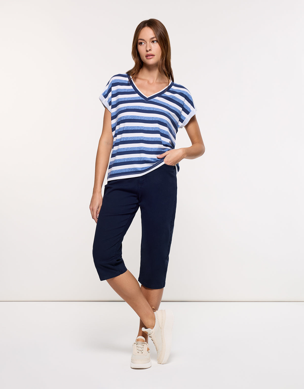 Camiseta Manga Corta Azul - Mavix 7