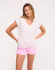 Camiseta Manga Corta Beige - Mavix