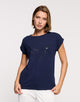 Camiseta Manga Corta Azul Marino - Kalosa