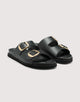 Bio Black Sandal - Dragonfly