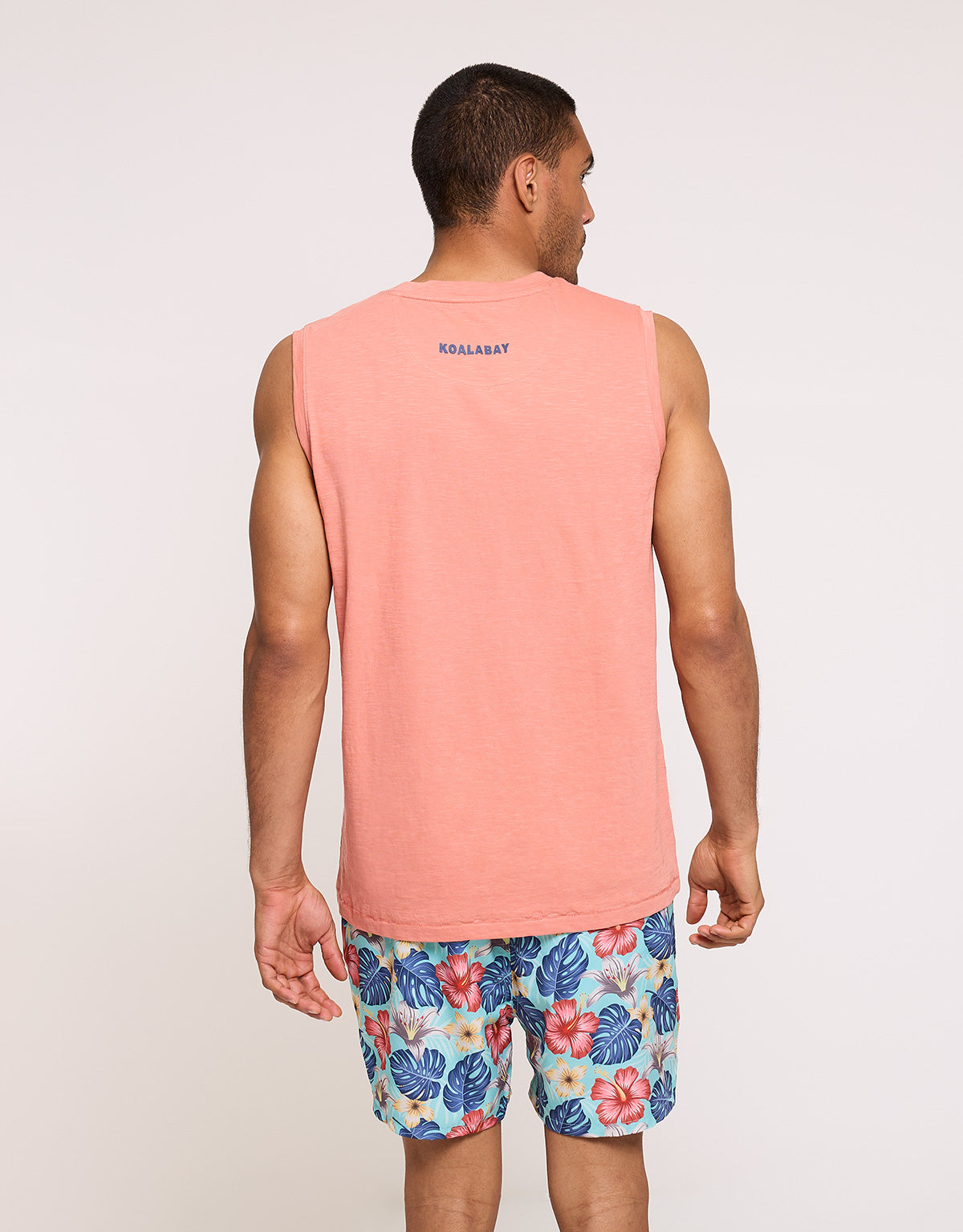 Orange Sleeveless T-shirt - Satiro