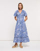 Vestido Midi Azul - Yelokis