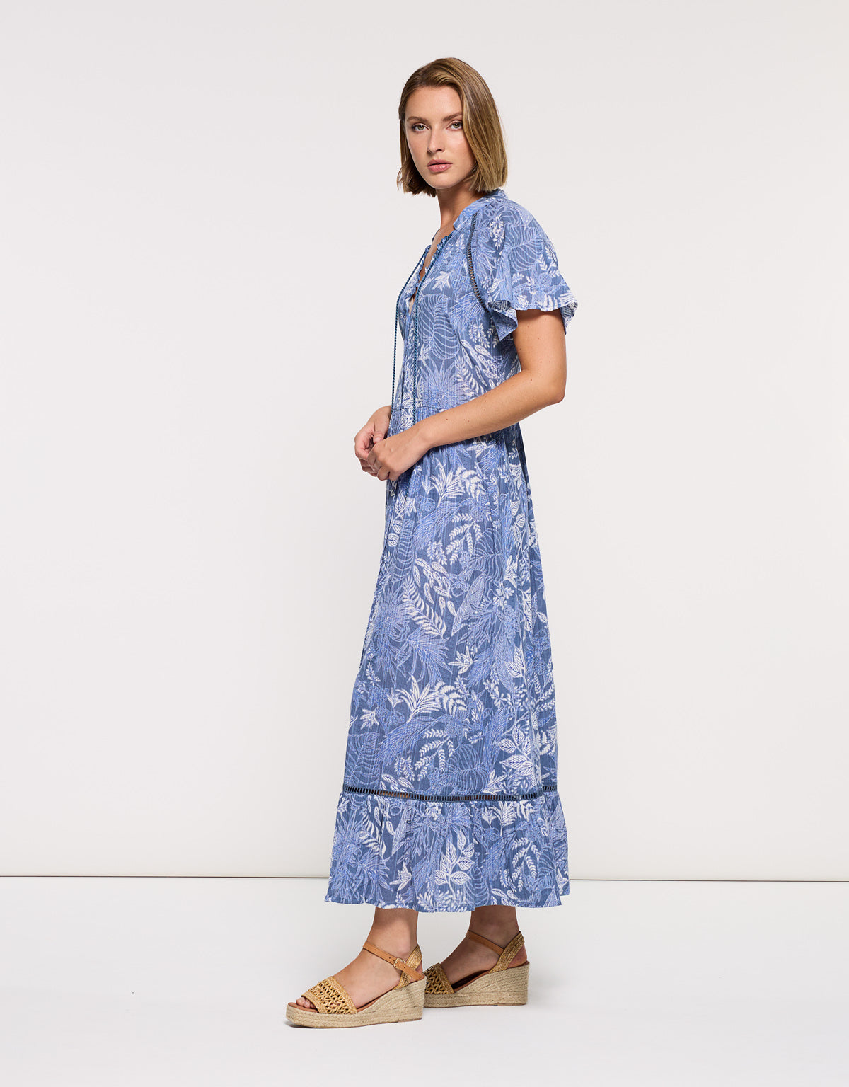Vestido Midi Azul - Yelokis 3