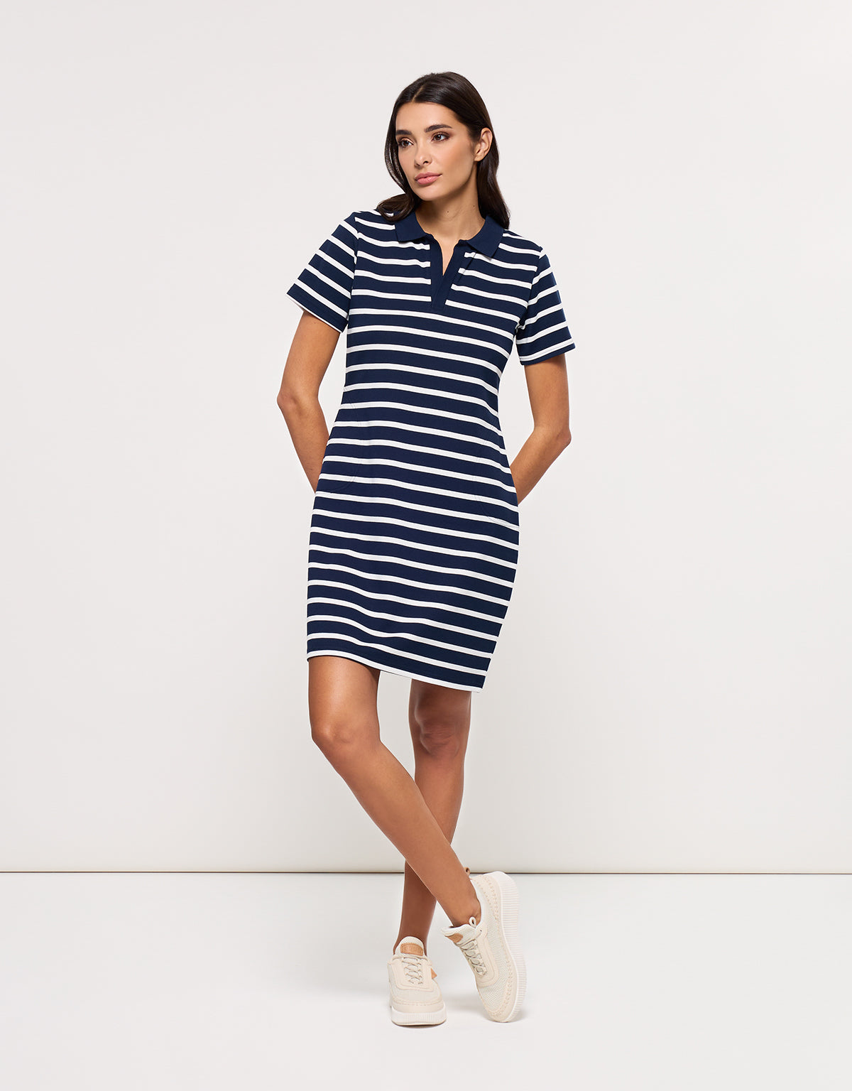 Vestido corto Azul Marino - Marinu 1